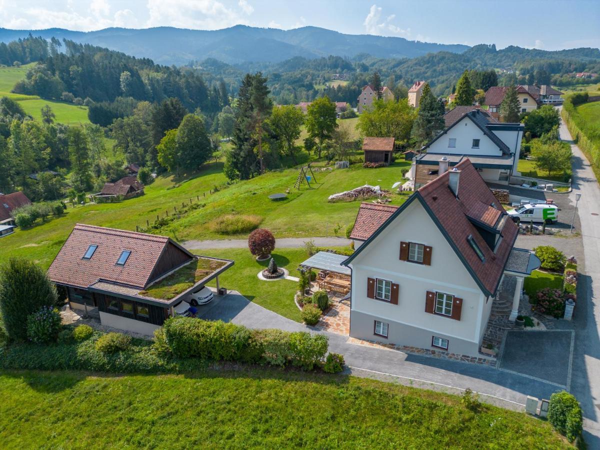 Das "Ferienhaus Eibiswald" Landhaus Refugium Im Schilcherland - Sauna Und Spa Exterior foto