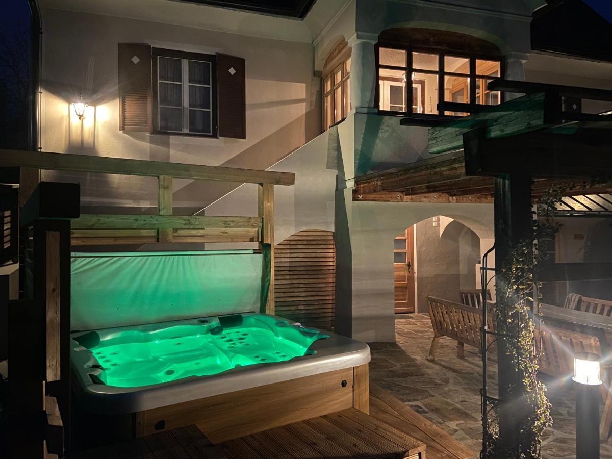 Das "Ferienhaus Eibiswald" Landhaus Refugium Im Schilcherland - Sauna Und Spa Exterior foto